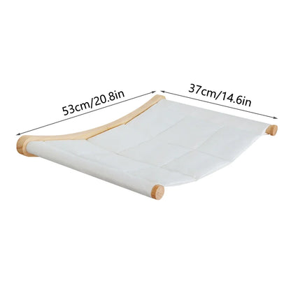Multi-Level Wooden Cat Wall Furniture Set