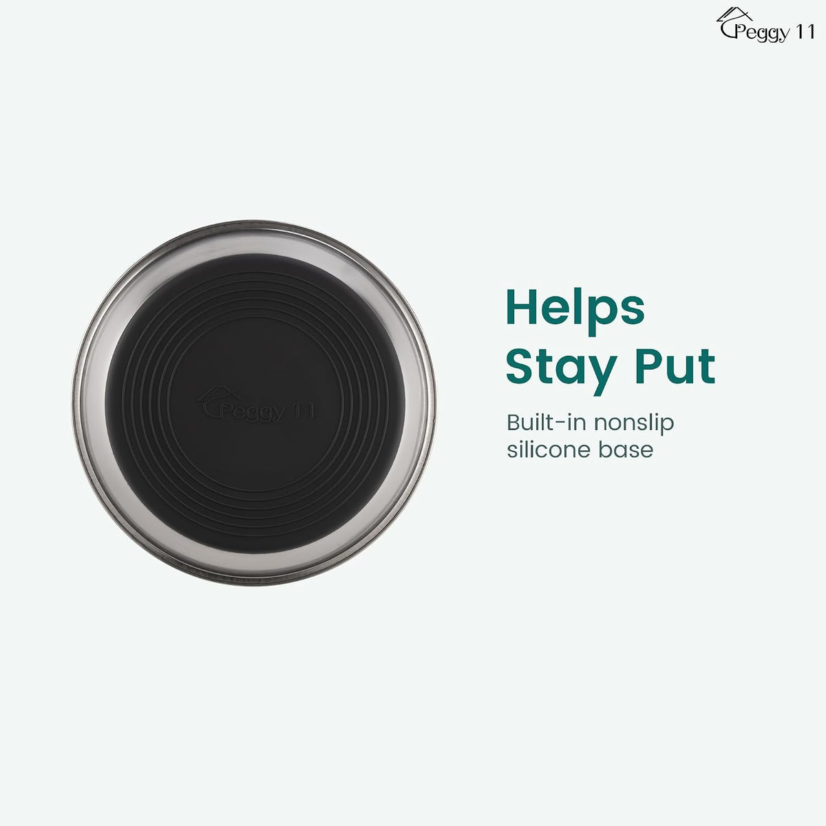 2-Pack Stainless Steel Pet Bowls (3 US Cup Each)