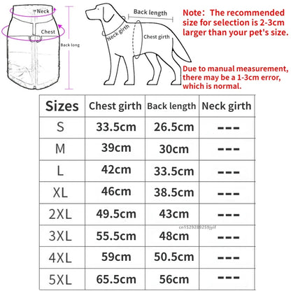 Waterproof Winter Dog Jacket & Padded Vest