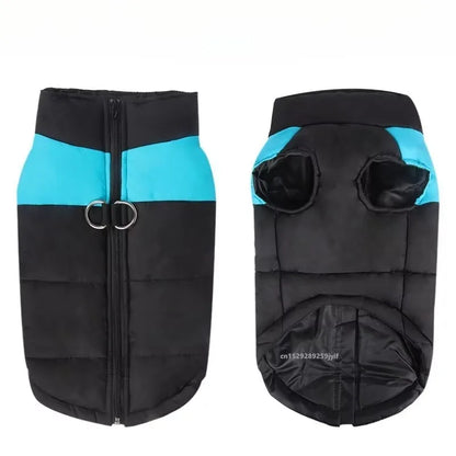 Waterproof Winter Dog Jacket & Padded Vest