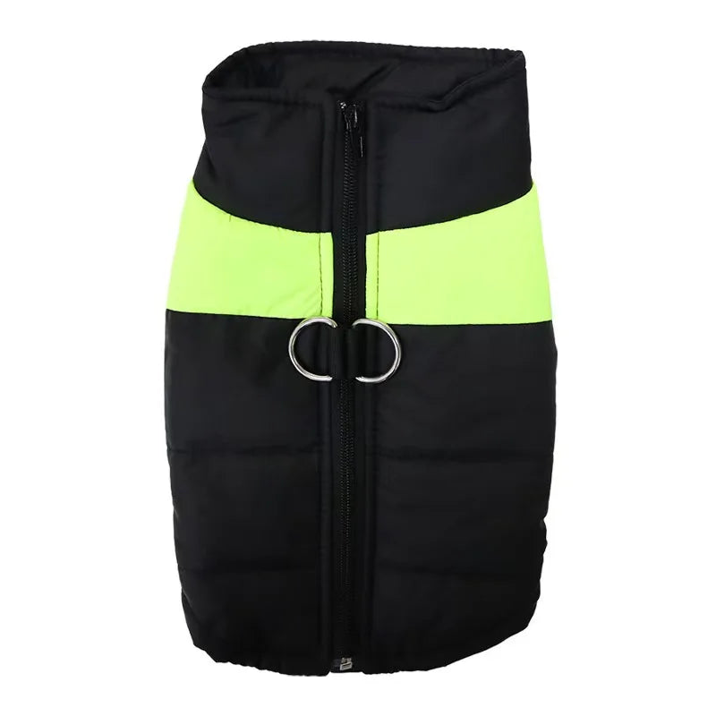 Waterproof Winter Dog Jacket & Padded Vest